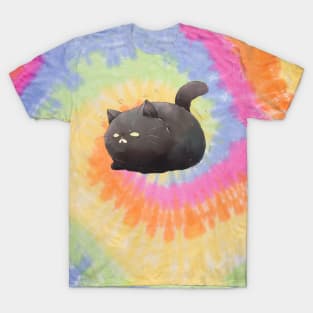 Funny Fat Black Cat T-Shirt